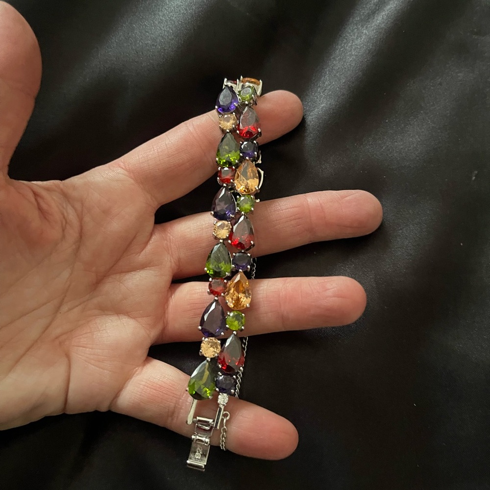Multicolor Gemstone Bracelet